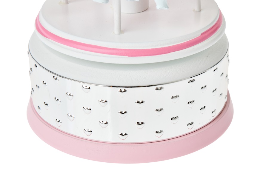 Carillon Giostra di Cavalli rosa Selezione Zanolli