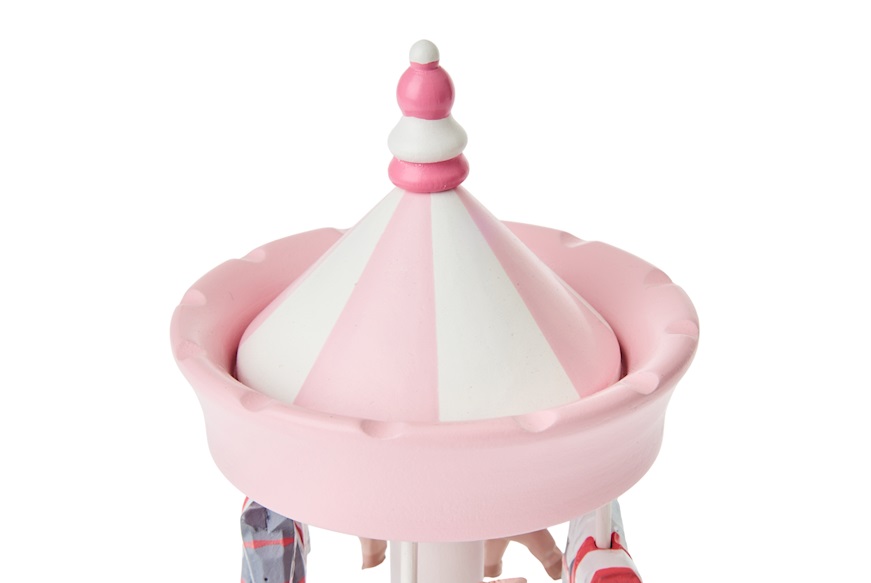 Carillon Giostra di Cavalli rosa Selezione Zanolli
