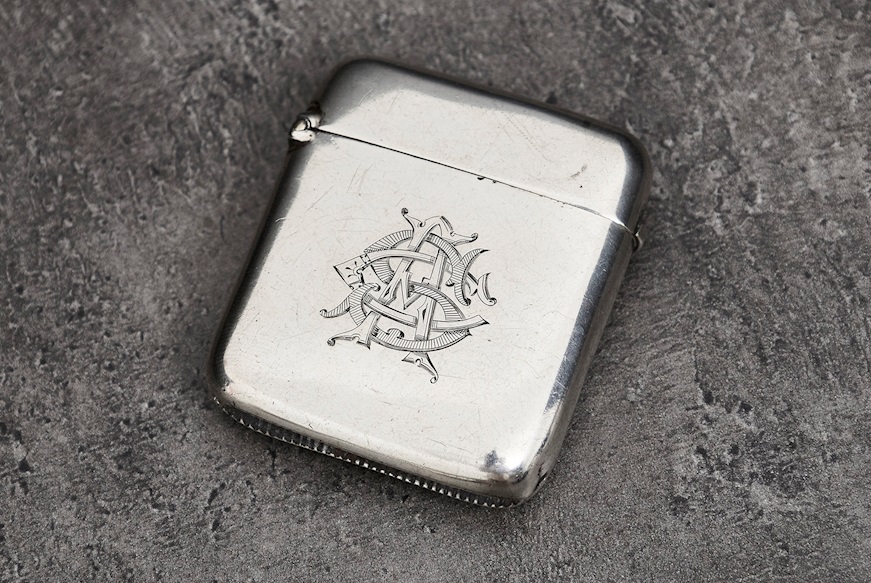 Matchbox silver 30 grammi Zanolli Vintage