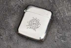 Matchbox silver 30 grammi Zanolli Vintage