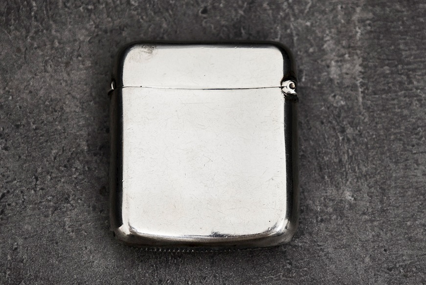 Matchbox silver 30 grammi Zanolli Vintage