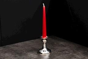 Candeliere basso argento 35 grammi usato ricondizionato