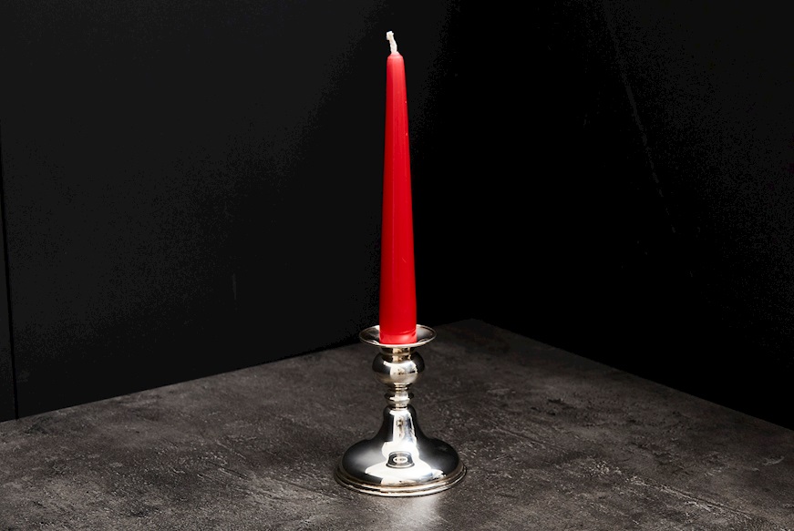 Candeliere basso argento 35 grammi usato ricondizionato Zanolli Vintage