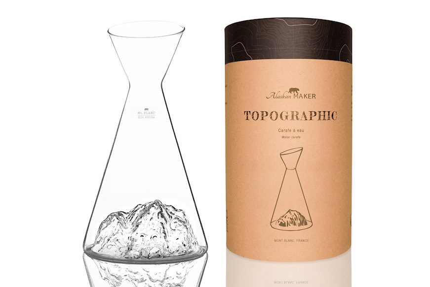 Pitcher Topographic Monte Bianco Alaskan Maker