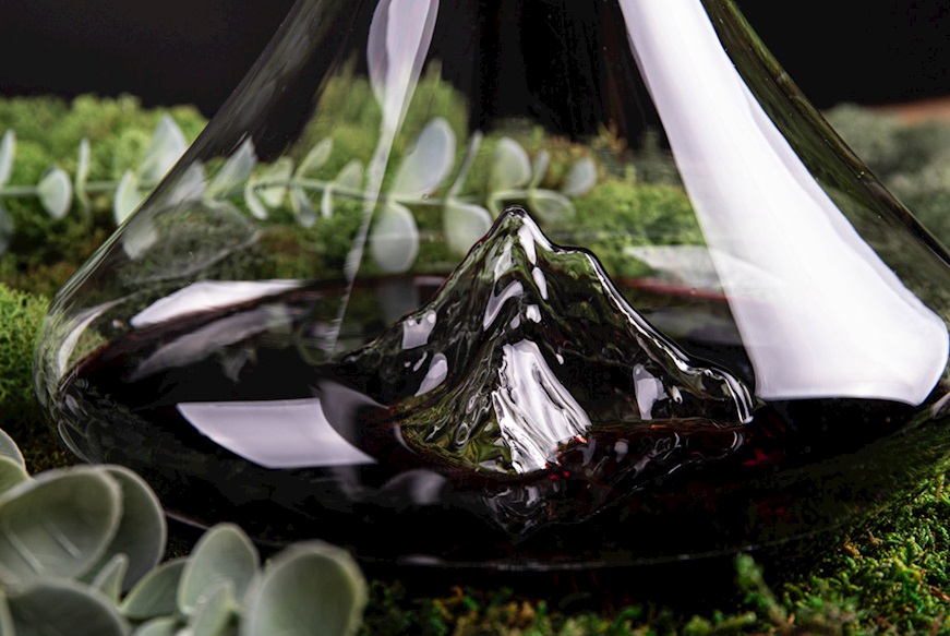 Decanter Topographic Matterhorn Alaskan Maker