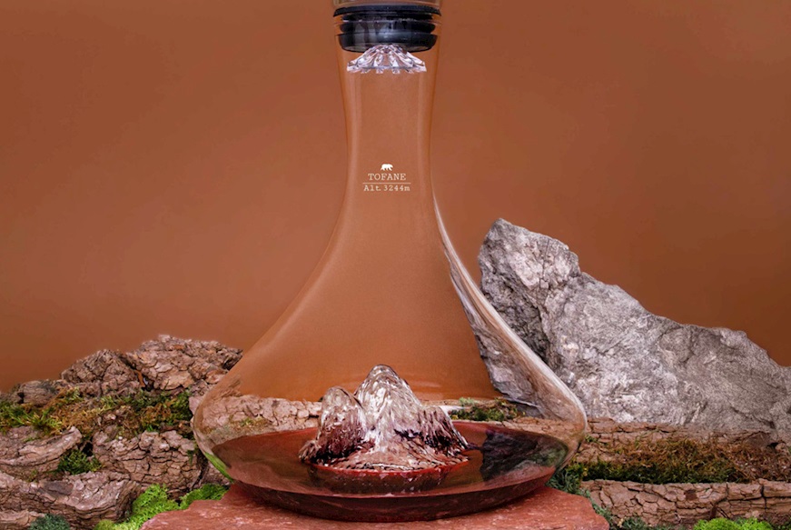 Decanter Topographic Tofane Alaskan Maker