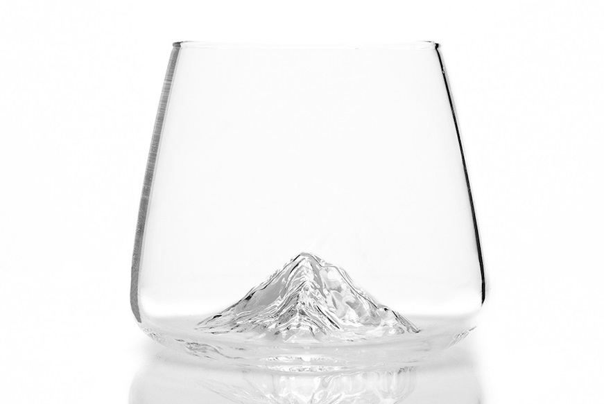 Whisky glass set Topographic Grand Canyon/Matterhorn 2 pieces Alaskan Maker