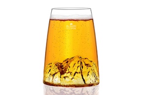 Long Drink Glass Topographic Monte Bianco Alaskan Maker