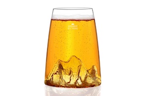 Long Drink Glass Topographic Everest Alaskan Maker