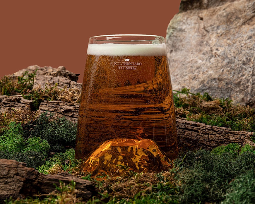 Bicchiere long drink Topographic Kilimanjaro Alaskan Maker