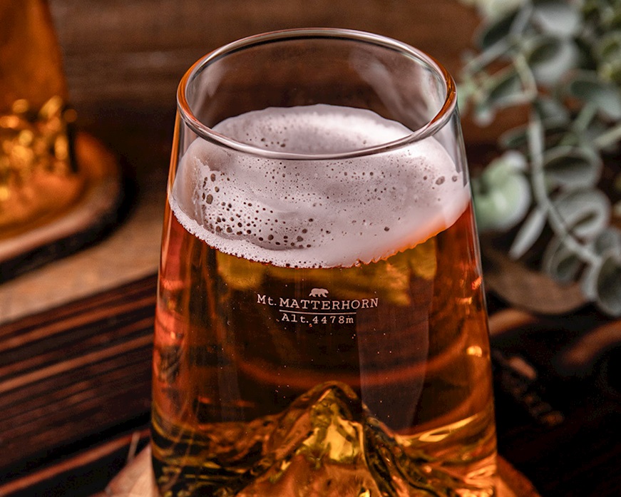 Bicchiere long drink Topographic Cervino Alaskan Maker