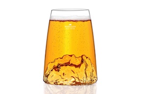 Long Drink Glass Topographic Marmolada Alaskan Maker