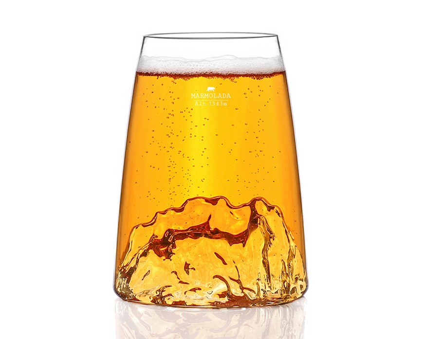 Bicchiere long drink Topographic Marmolada Alaskan Maker