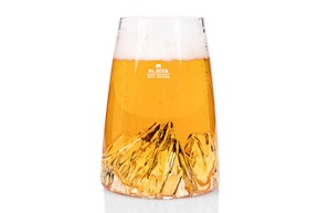 Long Drink Glass Topographic Monte Rosa Alaskan Maker