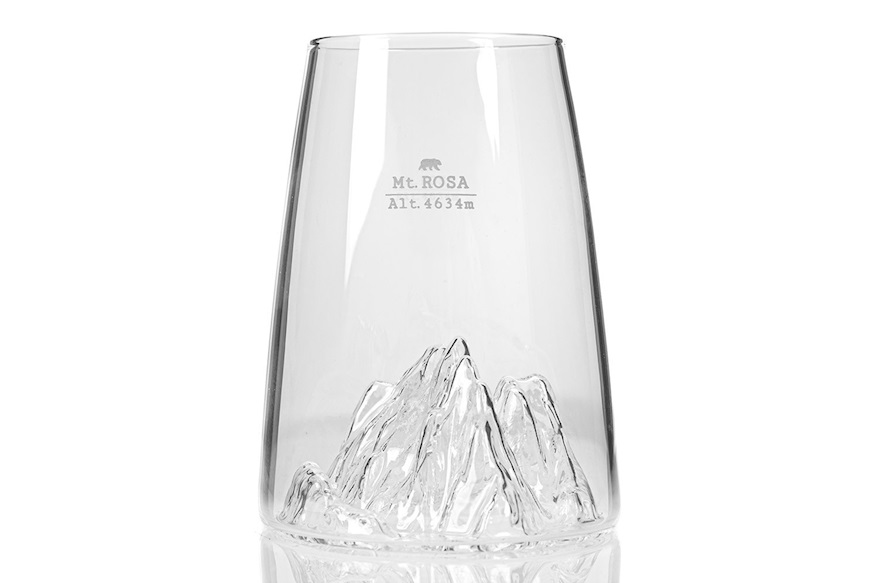 Long Drink Glass Topographic Monte Rosa Alaskan Maker