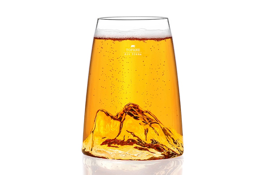 Long Drink Glass Topographic Tofane Alaskan Maker