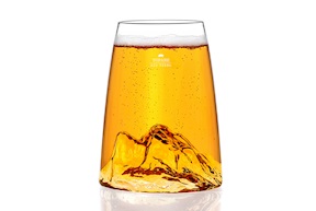 Long Drink Glass Topographic Tofane Alaskan Maker