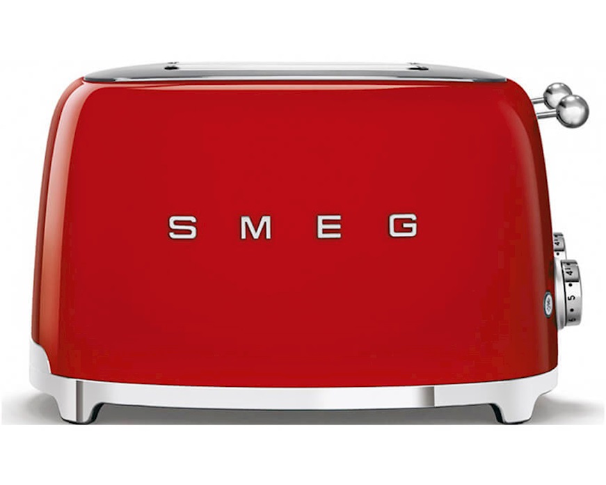 Toaster 4 slices red Smeg