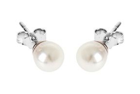 Earrings gold 750‰ and Akoya pearls Selezione Zanolli