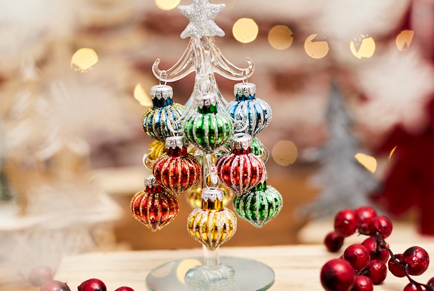 Christmas gift Colorful silver star tre Selezione Zanolli