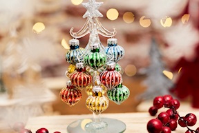 Christmas gift Colorful silver star tre Selezione Zanolli