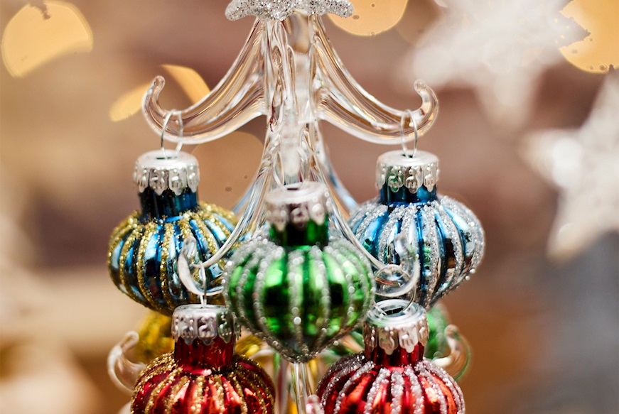 Christmas gift Colorful silver star tre Selezione Zanolli