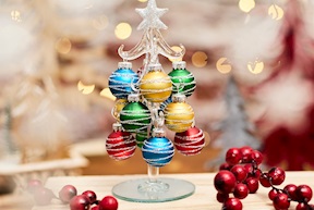 Christmas gift Colorful silver star tre Selezione Zanolli