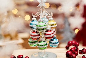 Christmas gift Colorful silver star tre Selezione Zanolli