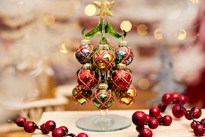 Christmas gift Colorful gold star tree Selezione Zanolli