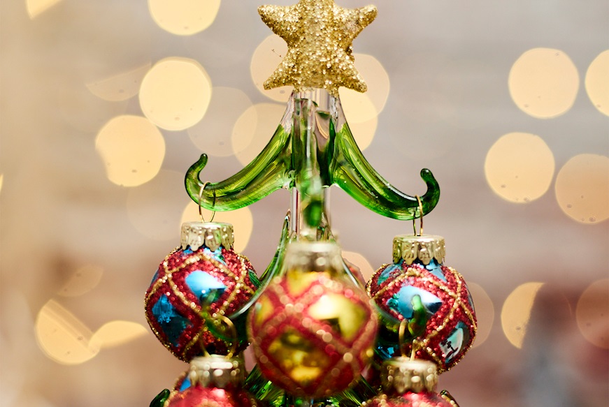Christmas gift Colorful gold star tree Selezione Zanolli