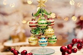 Christmas gift Colorful gold star tree Selezione Zanolli