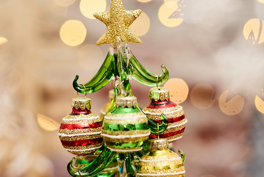 Christmas gift Colorful gold star tree Selezione Zanolli