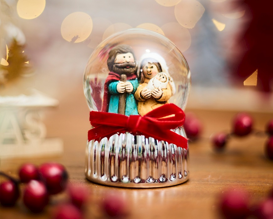 Idea regalo Natale Boule de neige Presepe Selezione Zanolli