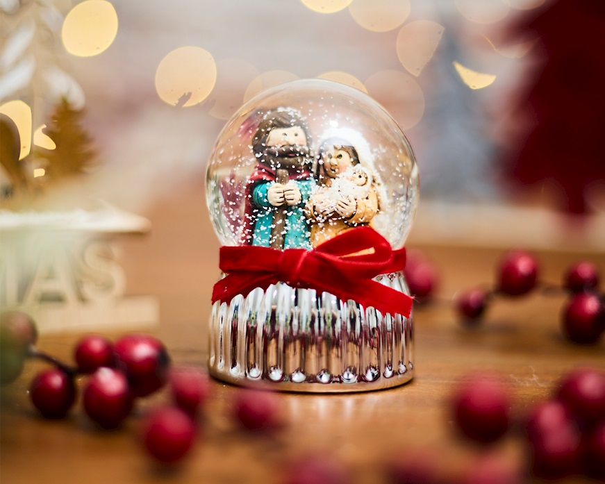 Idea regalo Natale Boule de neige Presepe Selezione Zanolli