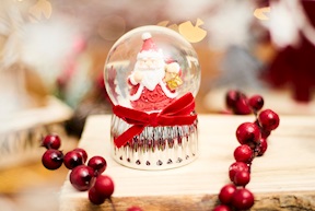 Christmas gift Boule de Neige Santa Claus Selezione Zanolli