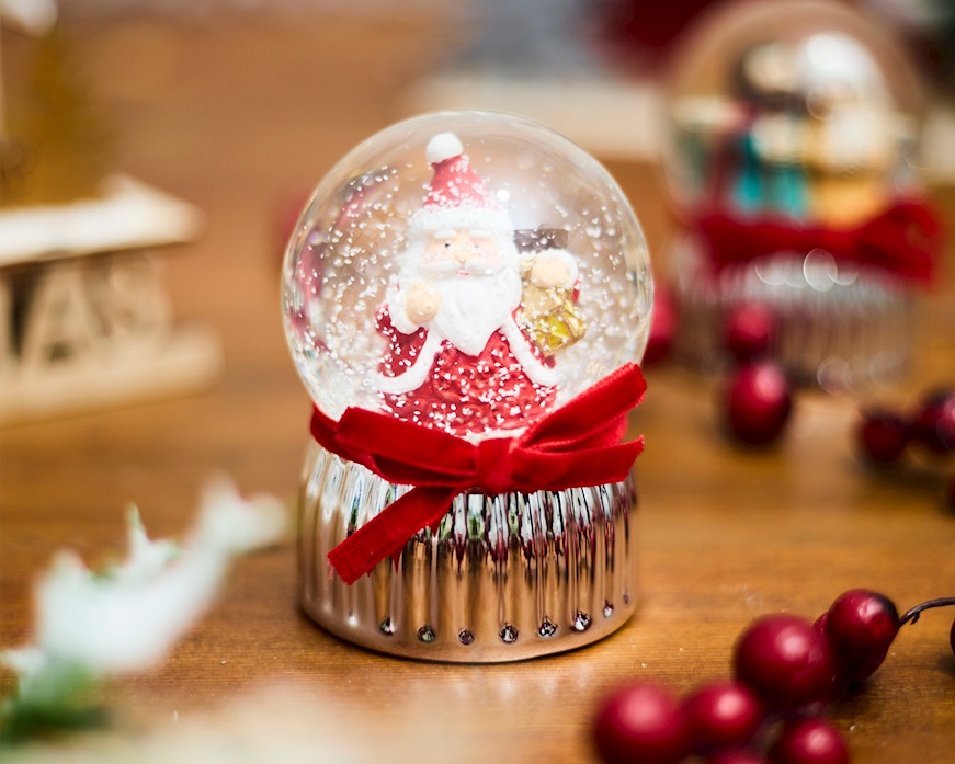 Christmas gift Boule de Neige Santa Claus Selezione Zanolli