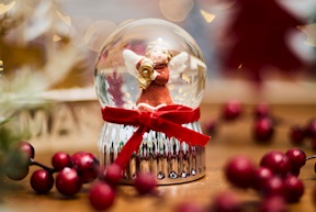 Christmas gift Boule de Neige Angel Selezione Zanolli