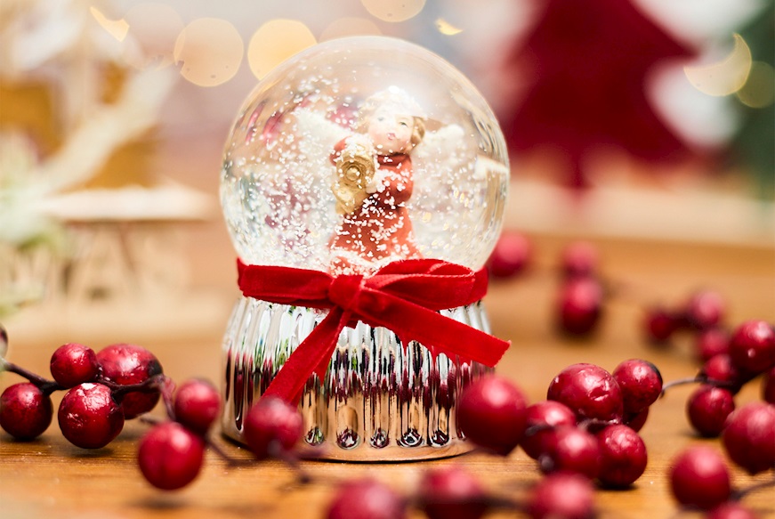 Christmas gift Boule de Neige Angel Selezione Zanolli