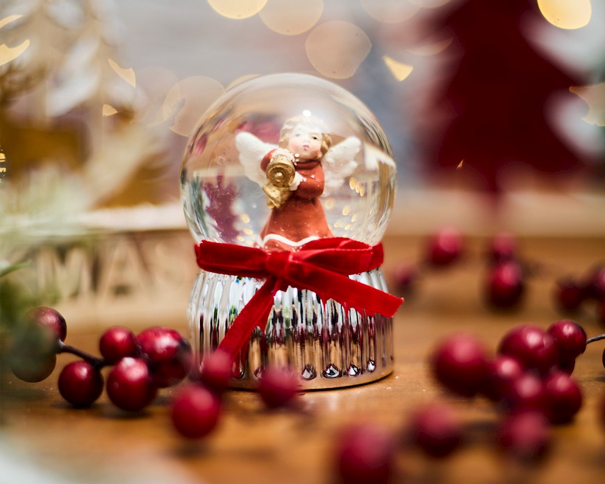 Christmas gift Boule de Neige Angel Selezione Zanolli