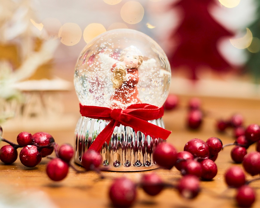 Christmas gift Boule de Neige Angel Selezione Zanolli