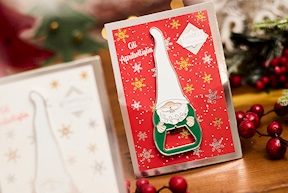 Christmas gift Bottle Opener Gnome red Selezione Zanolli