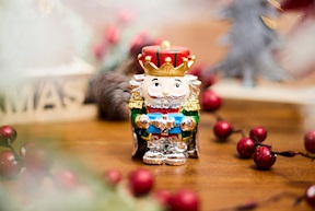 Christmas gift Toy soldier with gift Selezione Zanolli