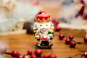 Christmas gift Toy soldier with rocking Selezione Zanolli