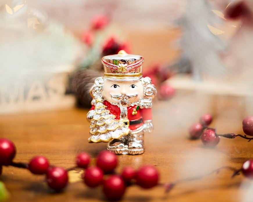 Christmas gift Toy soldier with Christm Selezione Zanolli