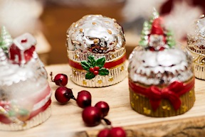 Christmas gift Holly Panettone Selezione Zanolli