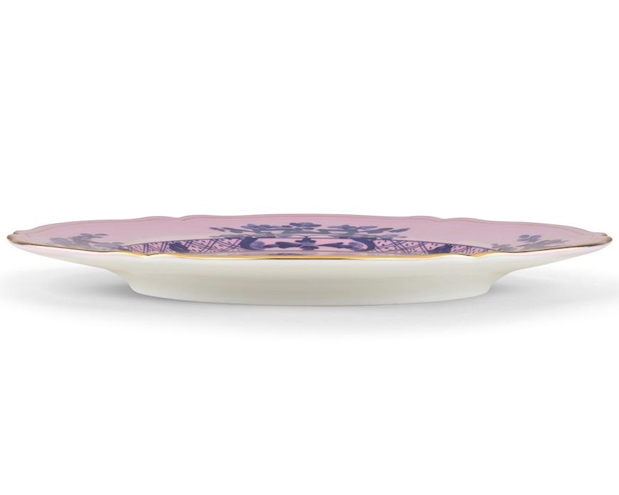 Charger plate Oriente Italiano Azalea porcelain Richard Ginori