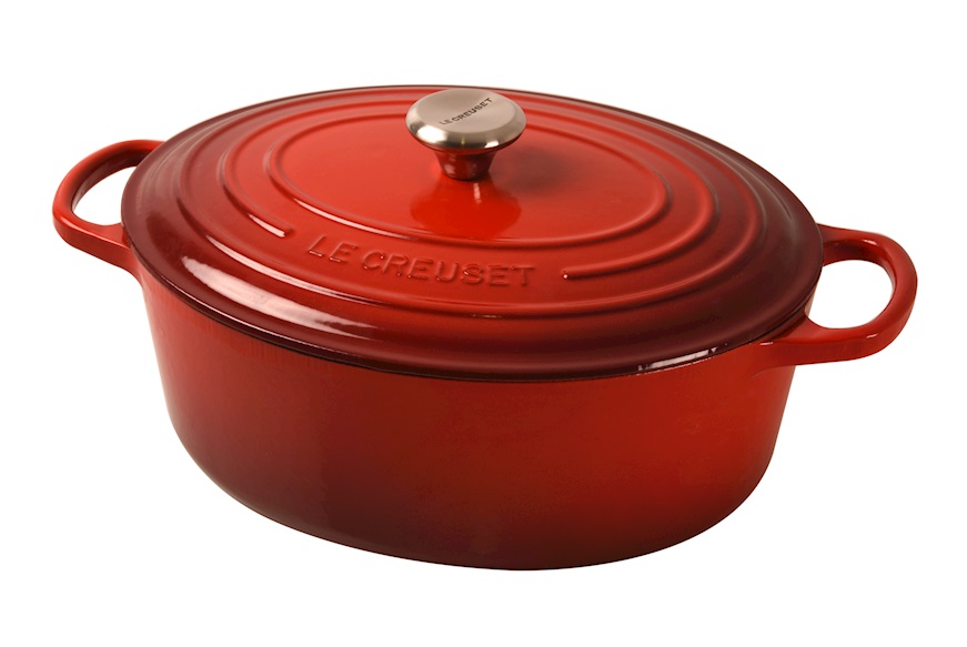 Cocotte ovale Evolution ghisa ciliegia Le Creuset