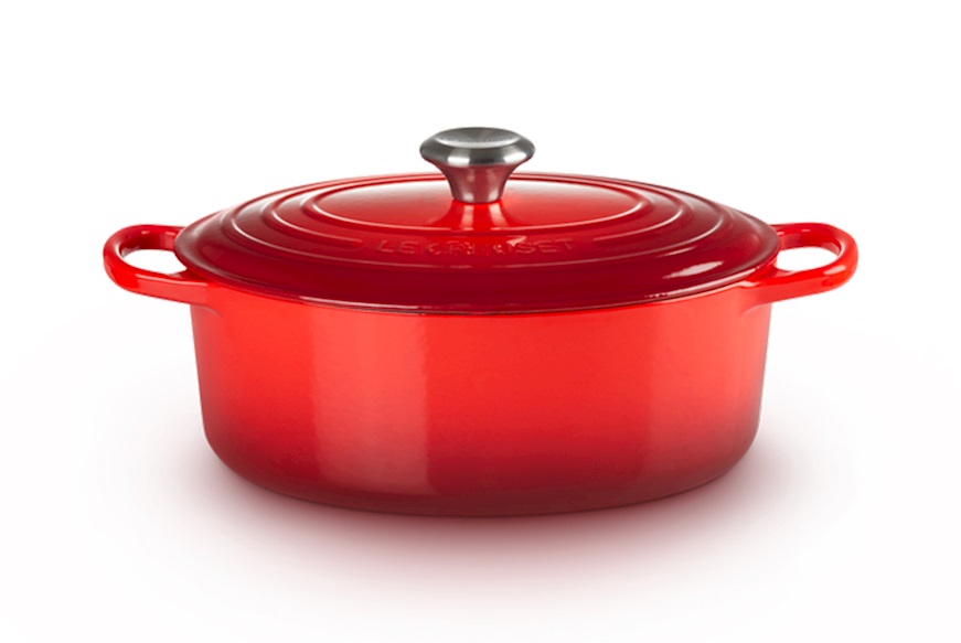 Cocotte ovale Evolution ghisa ciliegia Le Creuset