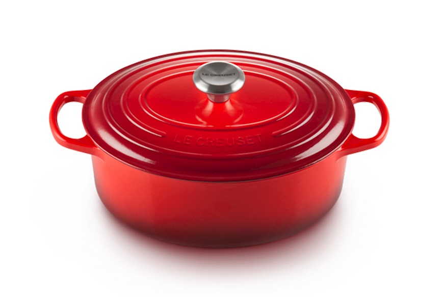 Cocotte ovale Evolution ghisa ciliegia Le Creuset