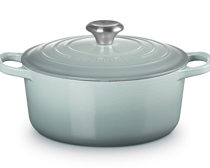Round cocotte Evolution cast iron sea salt Le Creuset